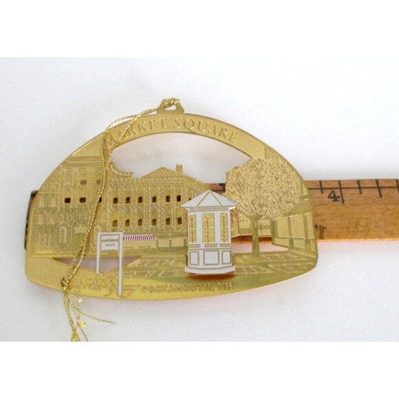 Market Square Portsmouth NH Ornament - Vintage 2000 Third In Series - Christmas - Picture 5 of 5